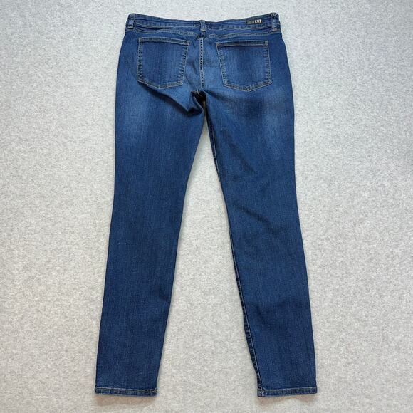 Kut From The Kloth Jeans Toothpick Skinny WMNS 16 Blue Med Wash KP164MH3SF Denim - Picture 3 of 9
